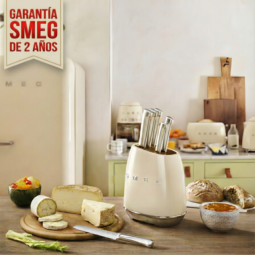 SMEG Bloque Para Cuchillos 50's Style