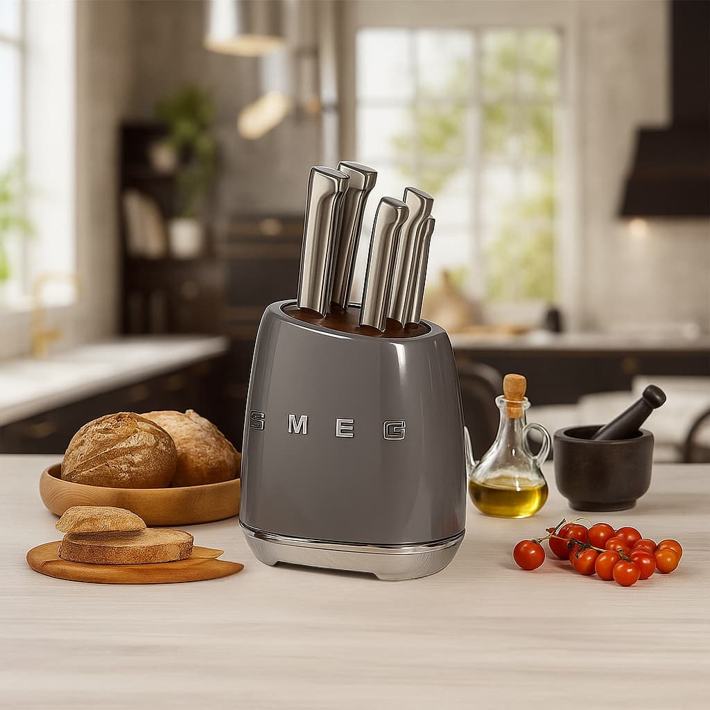 SMEG Bloque Para Cuchillos 50's Style