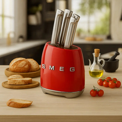 SMEG Bloque Para Cuchillos 50's Style
