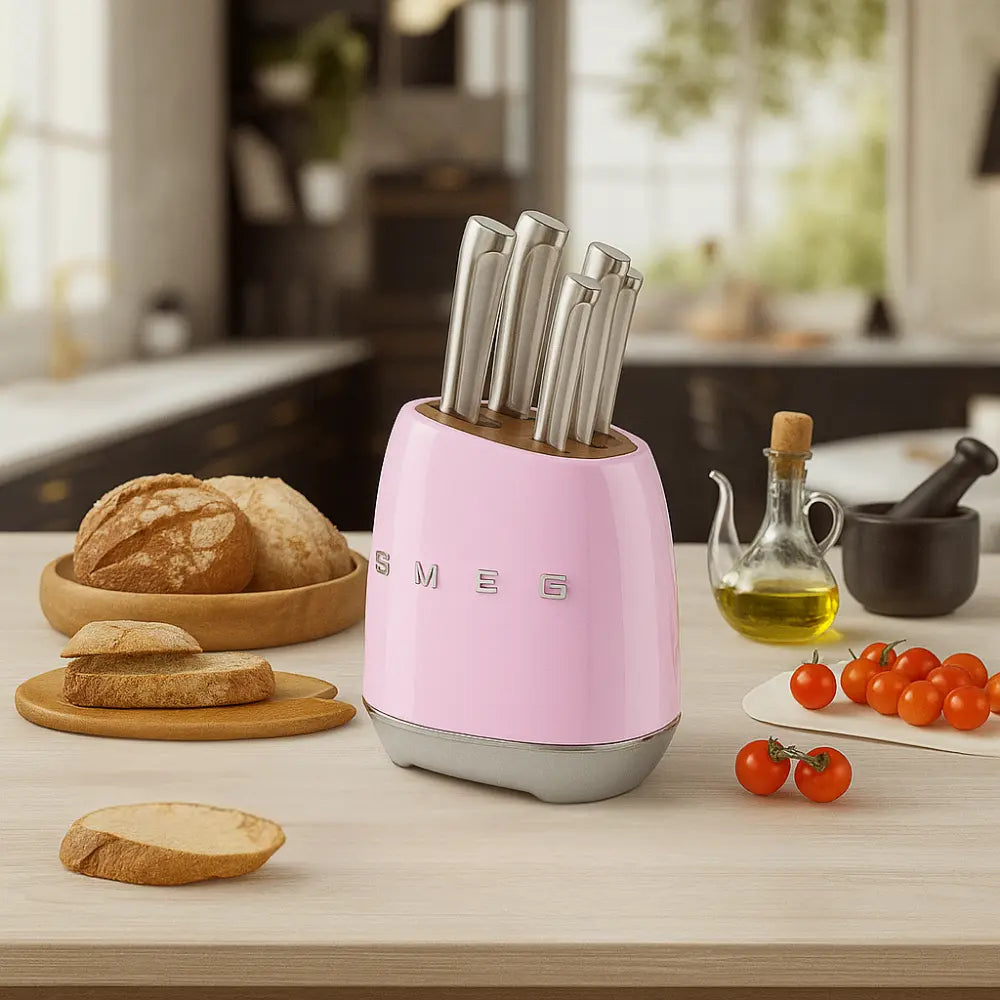 SMEG Bloque Para Cuchillos 50's Style